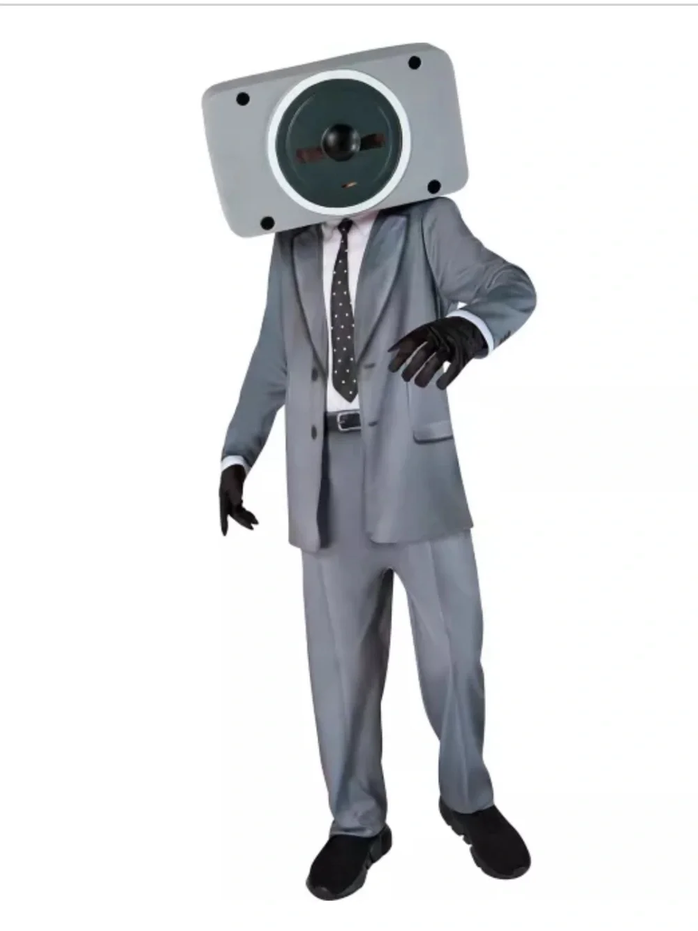 Kids Speakerman Halloween Costume size medium 7-8